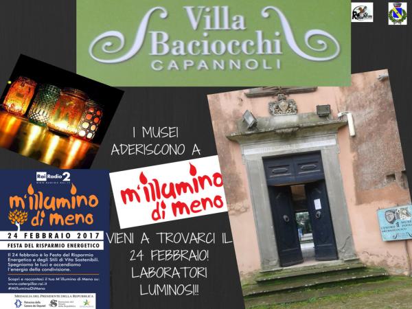 M'ILLUMINO DI MENO AL MUSEO!