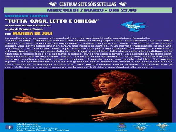 Tutta casa, letto e chiesa
