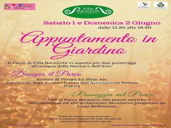 Appuntamento in giardino