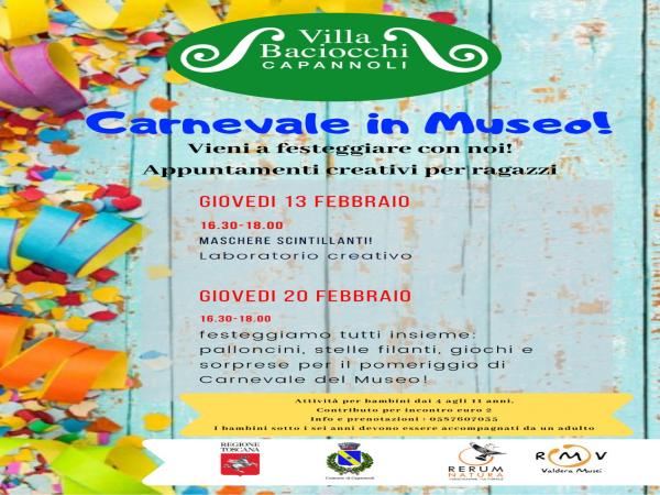 Carnevale in Museo!