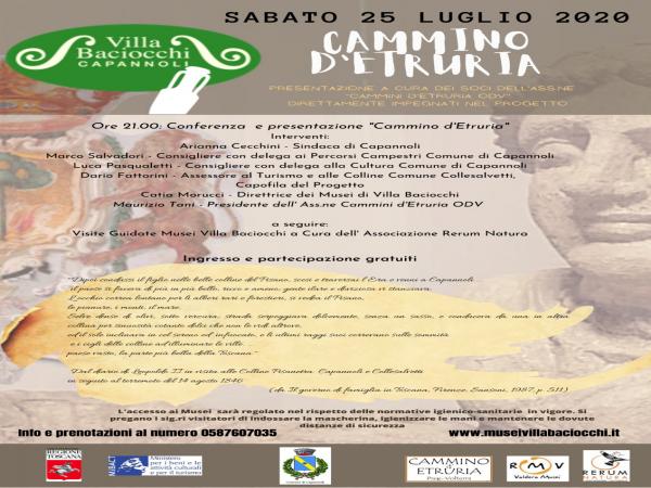 Presentazione Cammino d'Etruria